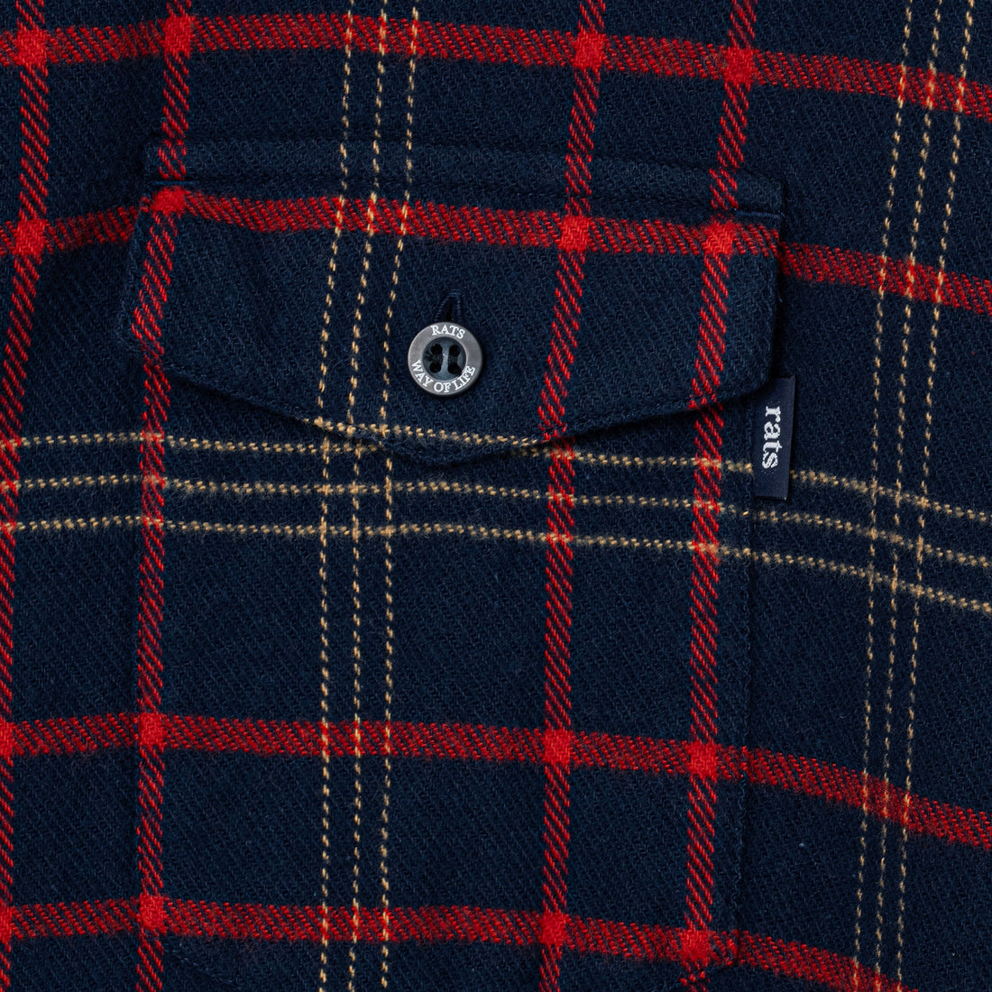 [RATS] COTTON FLANNEL CHECK SHIRT (26'RS-0905)