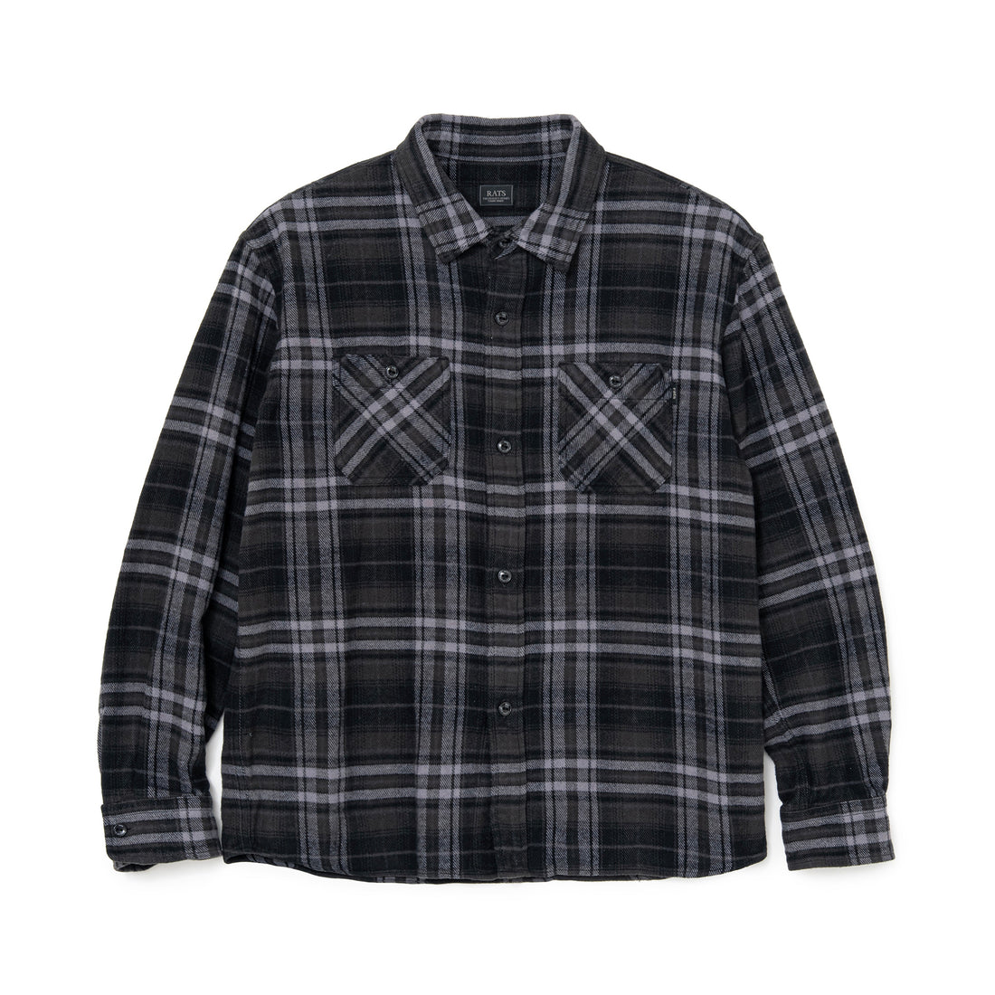 [RATS] TARTAN FLANNEL CHECK SHIRT (26'RS-0906)