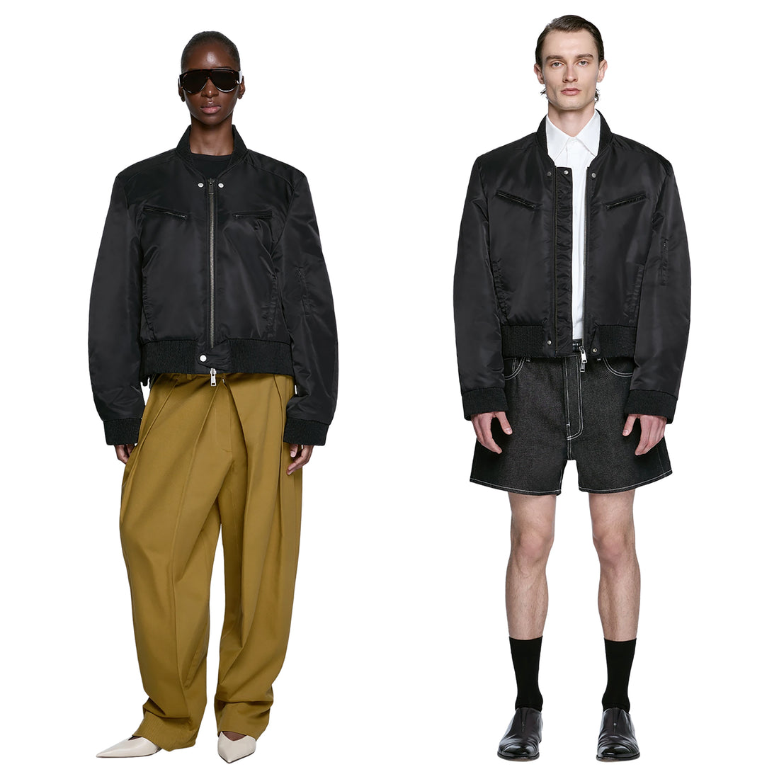 [ENTIRE STUDIOS] ARC BOMBER (ESFW26BO02005)