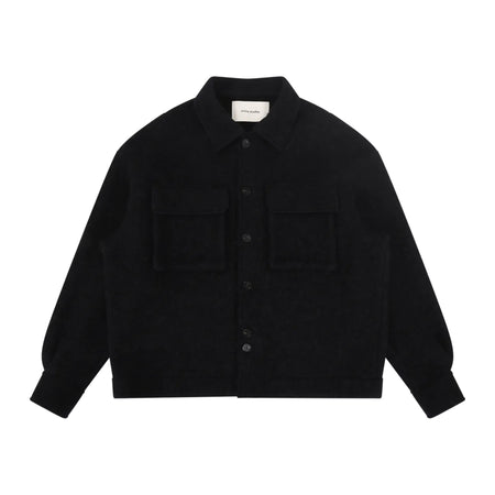 [ENTIRE STUDIOS] F JORD SHIRT BLACK (ESFW26SR02613)