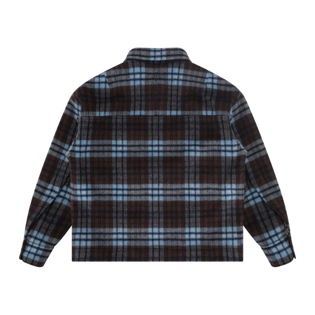 [ENTIRE STUDIOS] F JORD SHIRT BLUE CHECK (ESFW26SR01618)
