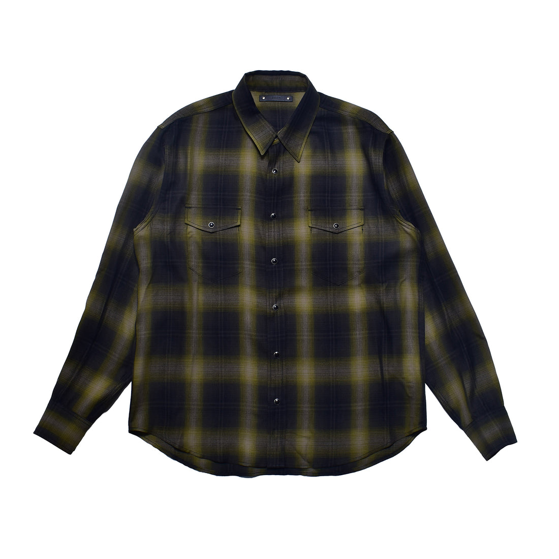 [MINEDENIM] R.Plaid Western SH (2604-5001)