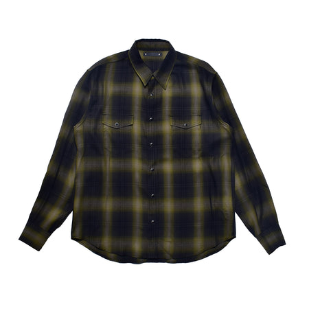 [MINEDENIM] R.Plaid Western SH (2604-5001)