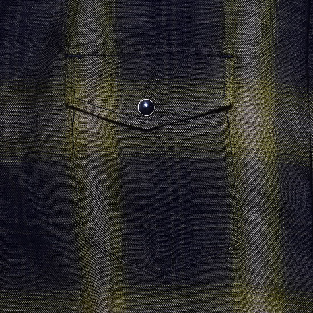 [MINEDENIM] R.Plaid Western SH (2604-5001)