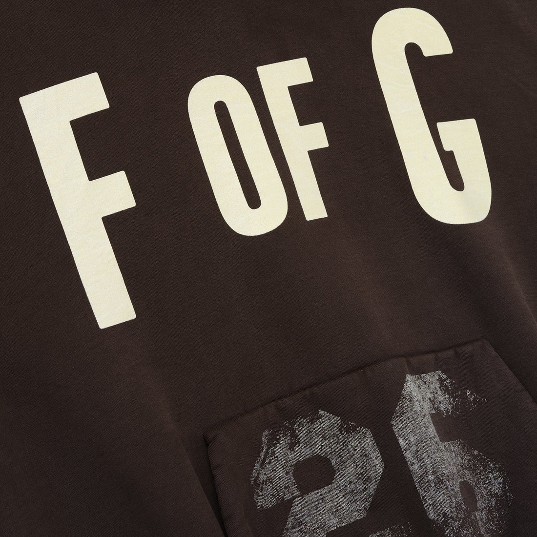 [FEAR OF GOD] F Of G Classic Half Raglan Hoodie W/ Pocket (FG9M12-9938BHF)
