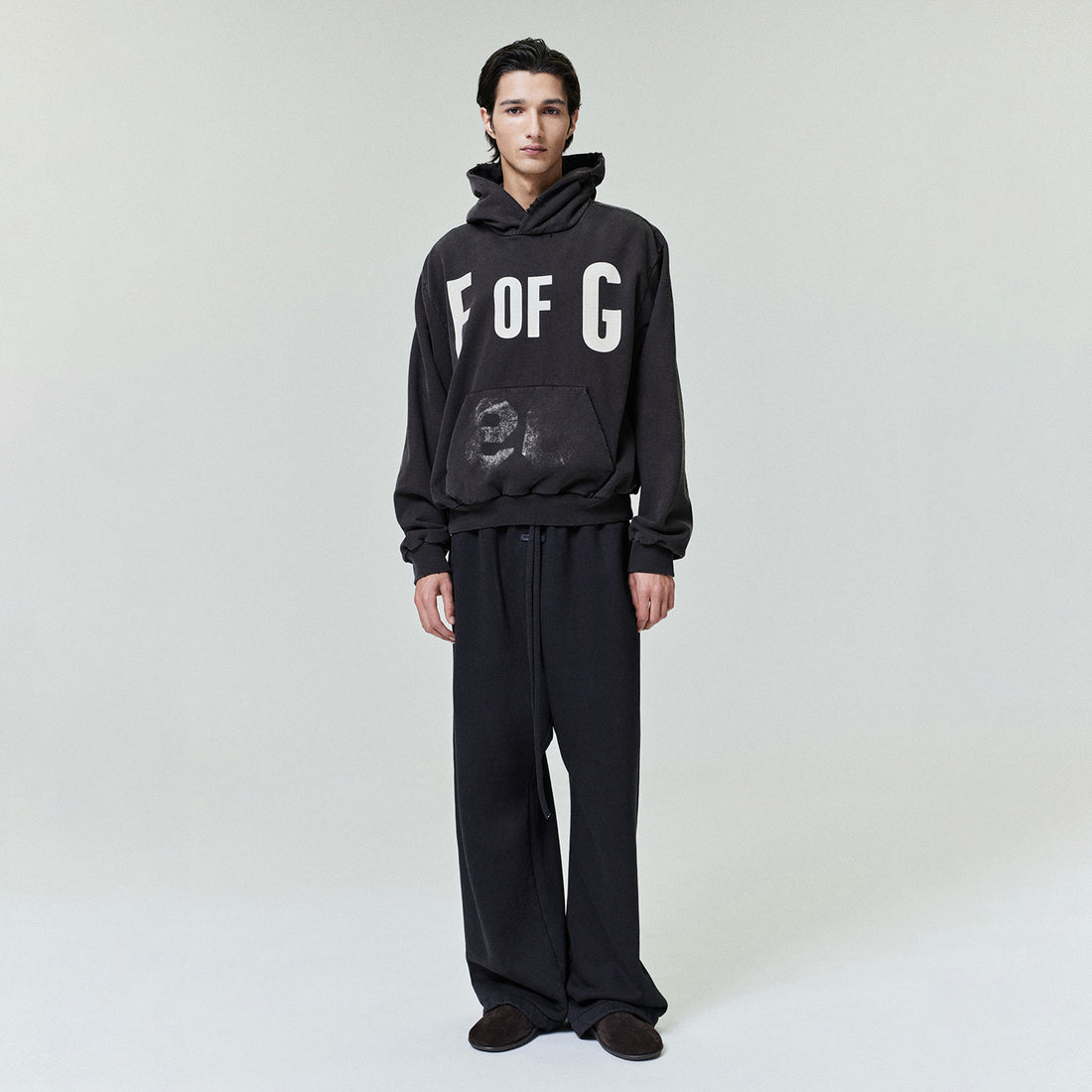 [FEAR OF GOD] F Of G Classic Half Raglan Hoodie W/ Pocket (FG9M12-9938BHF)