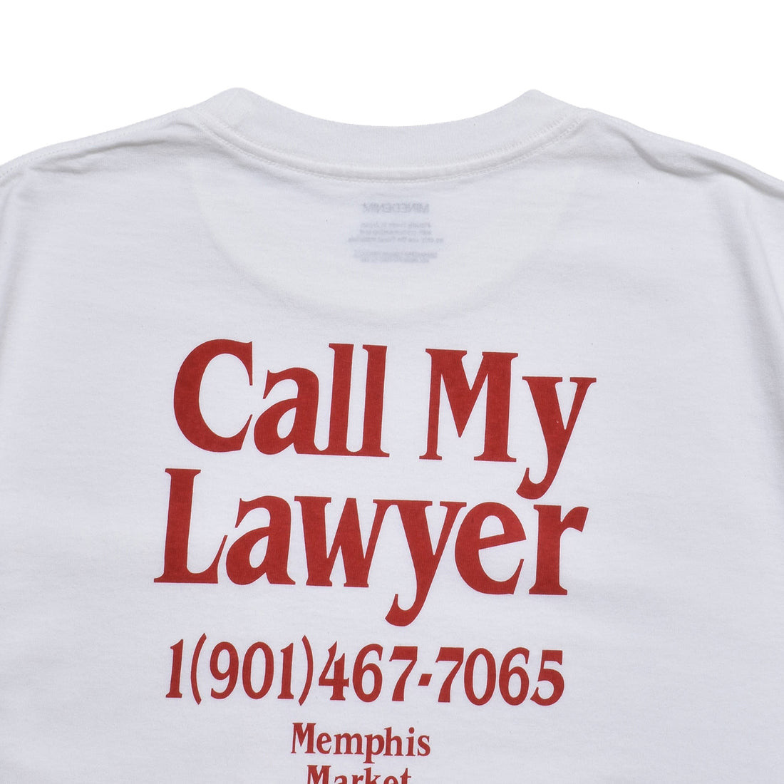 [MINEDENIM] Call My Lawyer T-SH (2605-4001)
