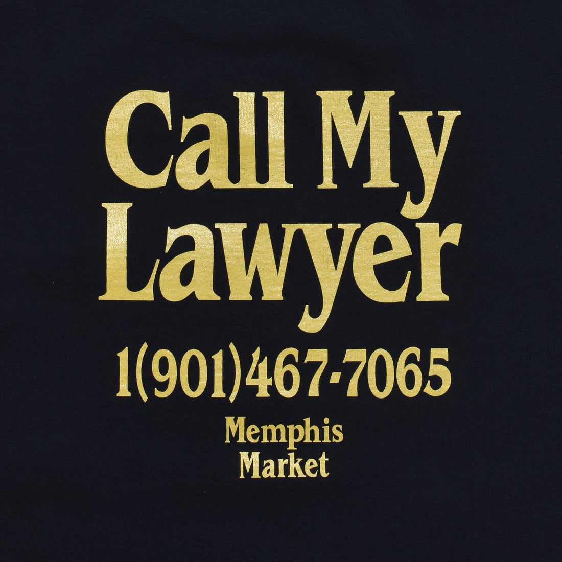 [MINEDENIM] Call My Lawyer T-SH (2605-4001)