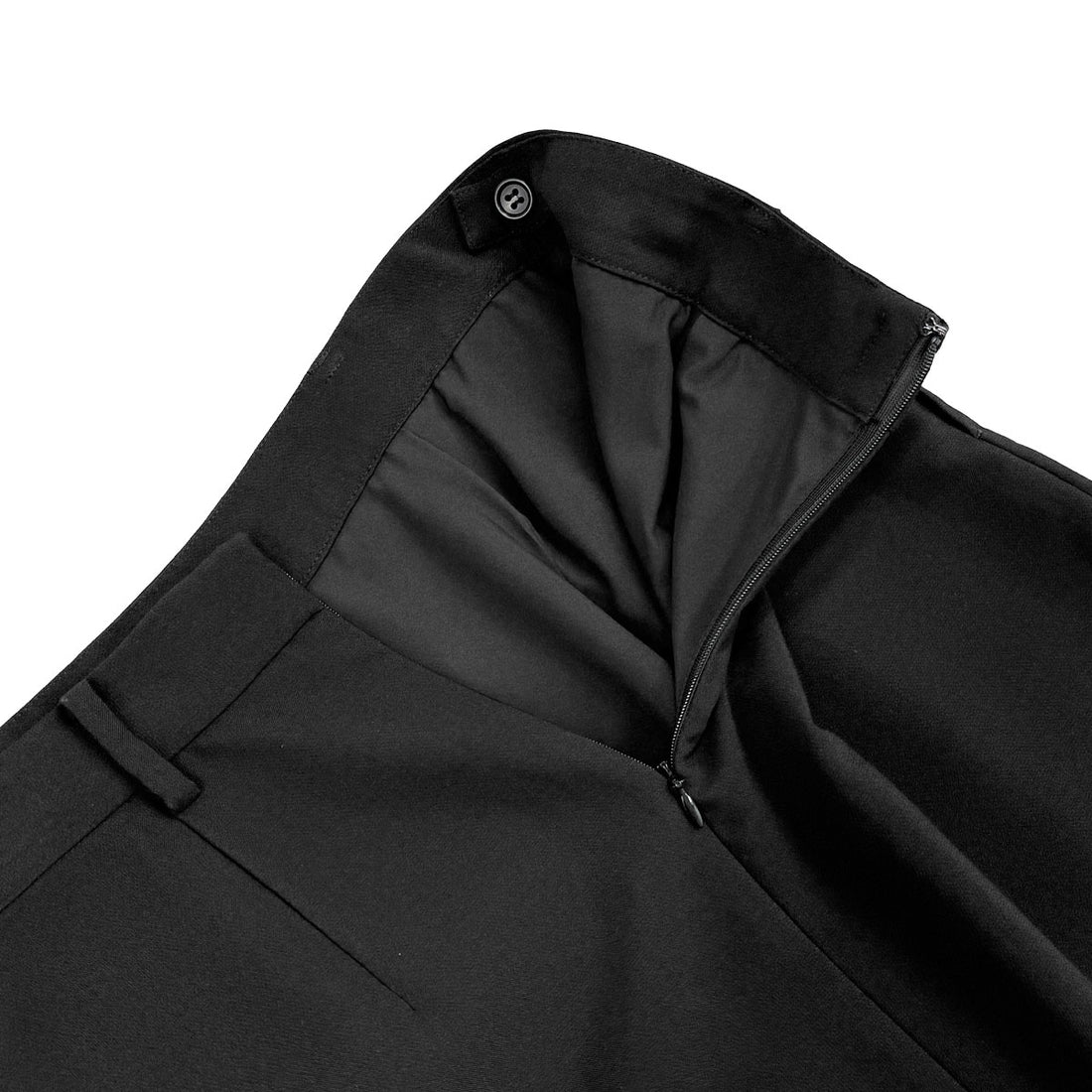[CLANE]2WAY ADJUST LOW WAIST SKIRT/BLACK(10109-6093)