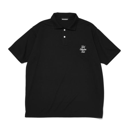 [GOD SELECTION XXX]POLO SHIRT/BLACK(GX-A26-CS-01)