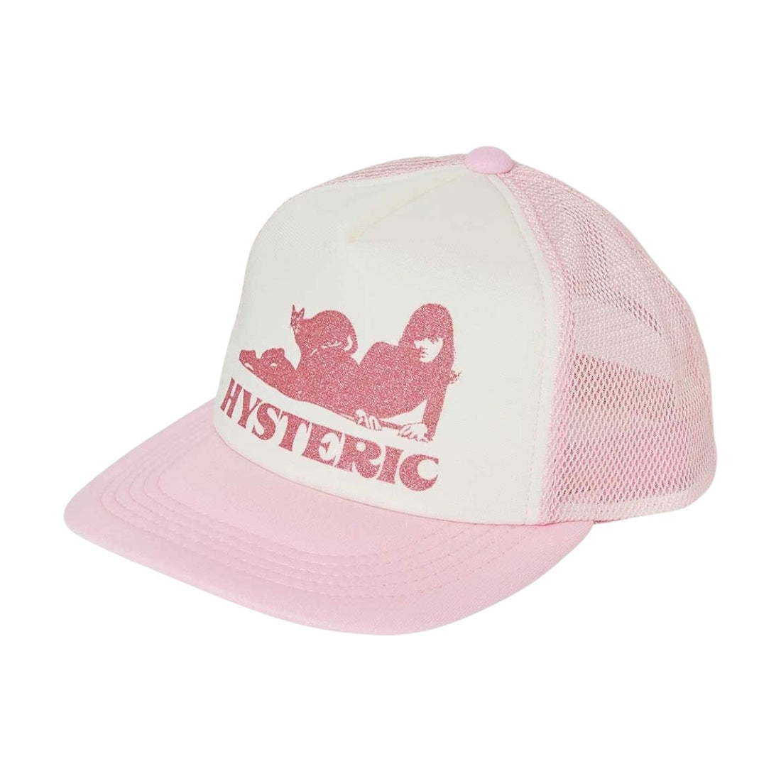 [HYSTERIC GLAMOUR]BLACK CAT WOMAN メッシュキャップ(01263QH04)