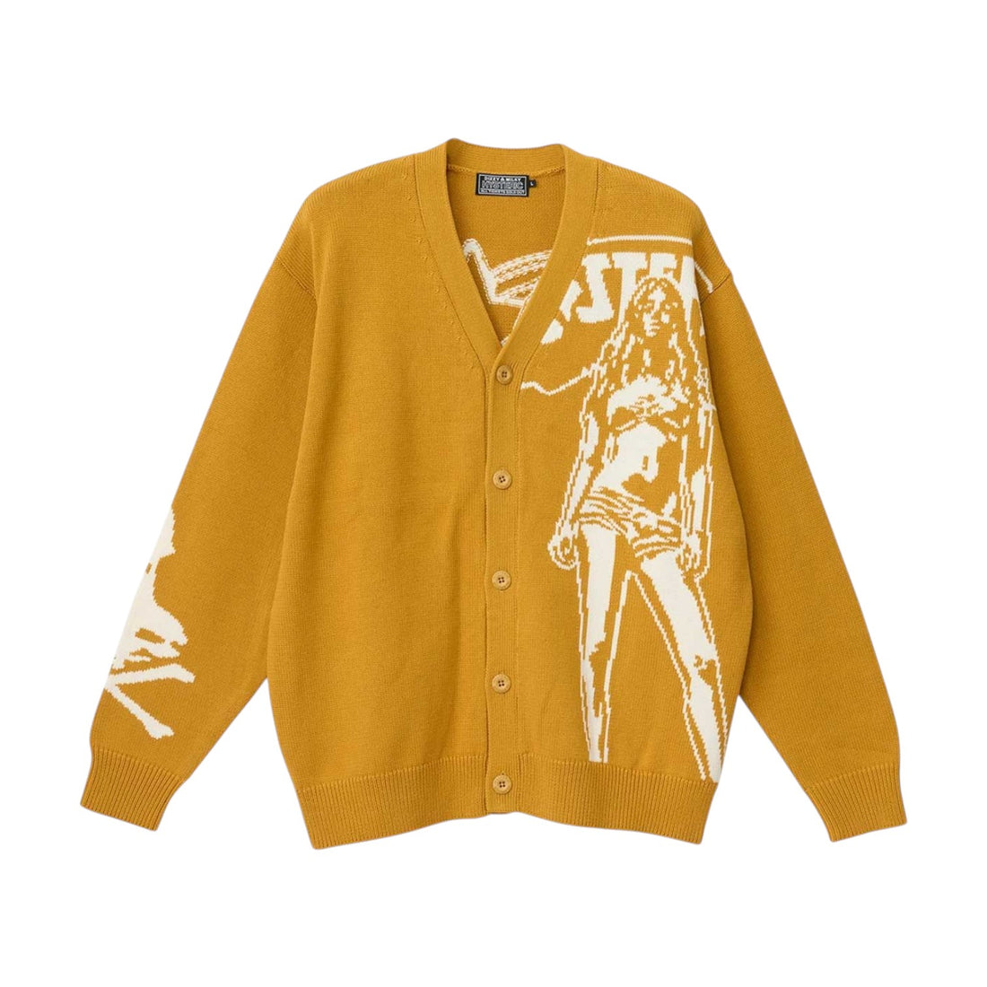 [HYSTERIC GLAMOUR]HYSTERIC WOMAN編込 カーディガン(02263ND01)