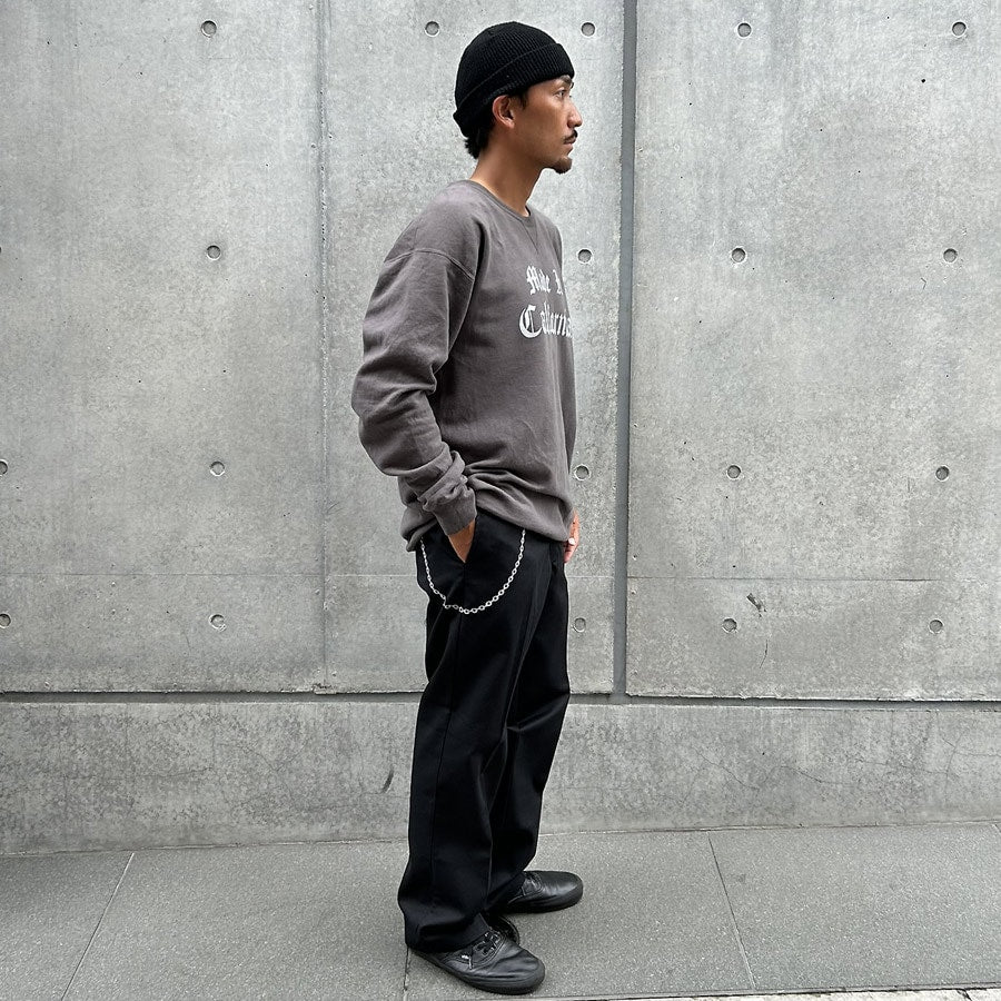 [STANDARD CALIFORNIA]CALIFOLKS Dickies 874 Embroidery W-Chain/BLACK(BTKPC230)