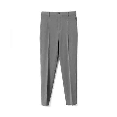 [MAISON SPECIAL]OUTLAST One-Tuck Tapered Pants/LIGHT GRAY(11241461204)
