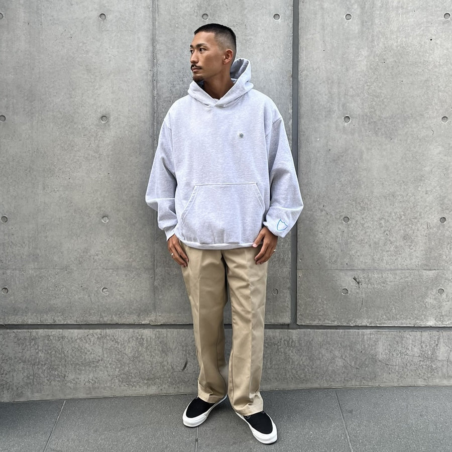 [STANDARD CALIFORNIA]HTC Sweat Shirt #Laap Flower Stone Hood/GRAY(SWZAA370)