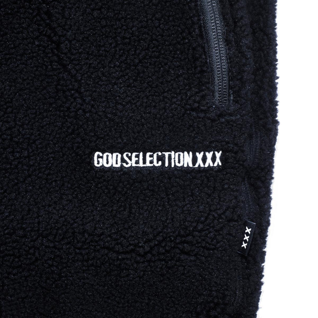 [GOD SELECTION XXX]FLEECE PANTS/BLACK(GX-A24-PT-04)