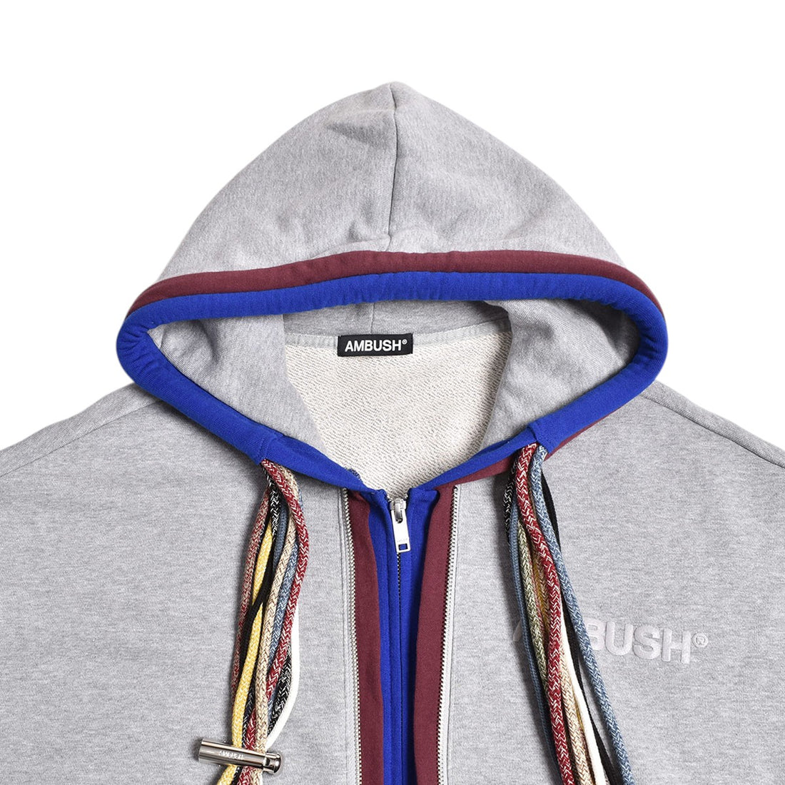 [AMBUSH]MULTI CODE HOODIE/GRAY(12115644)