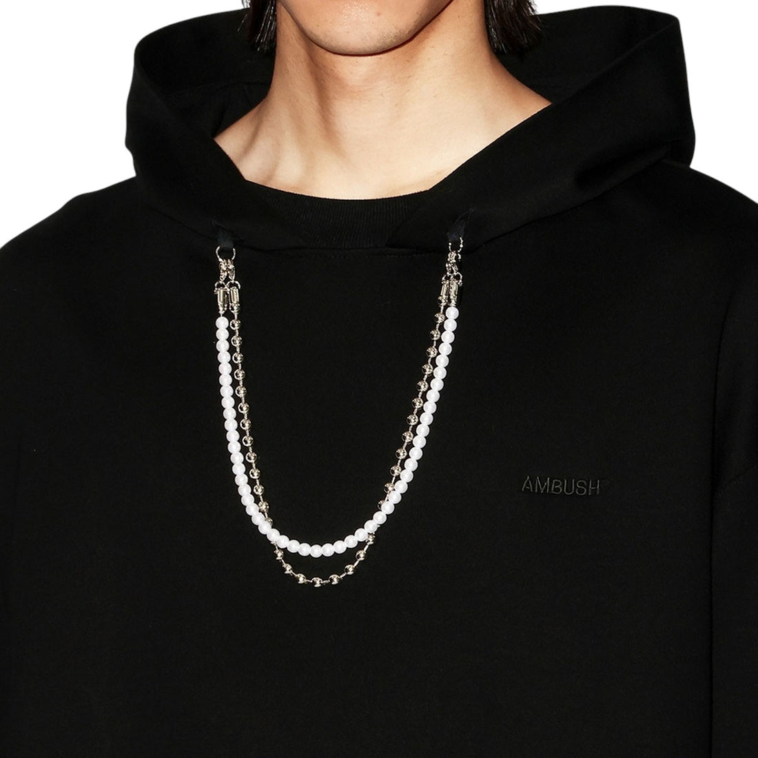 [AMBUSH]BALLCHAIN HOODIE/BLACK(12115645)