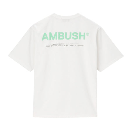 [AMBUSH]2025 XL LOGO T-SHIRT/WHITE(12115757)