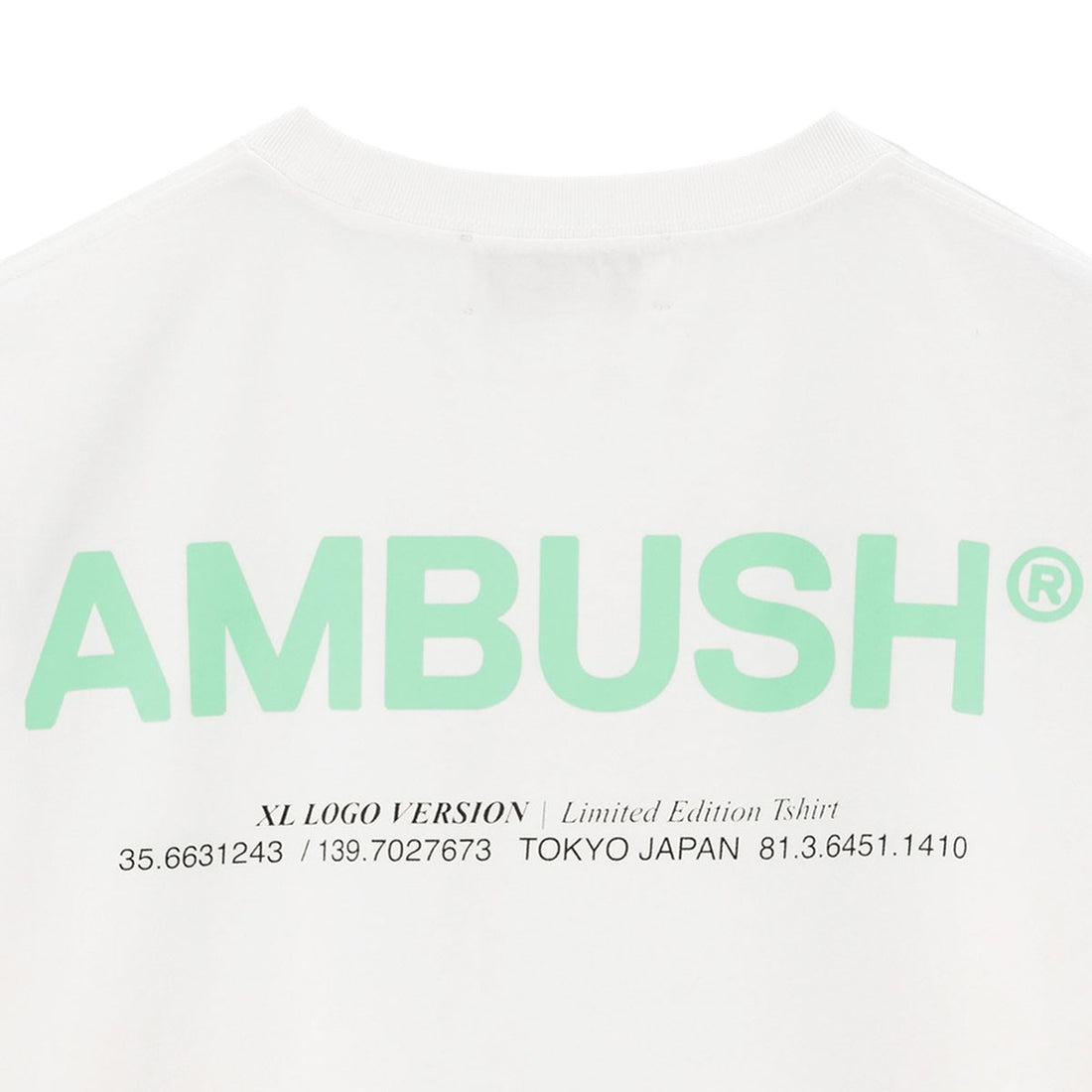 [AMBUSH]2025 XL LOGO T-SHIRT/WHITE(12115757)