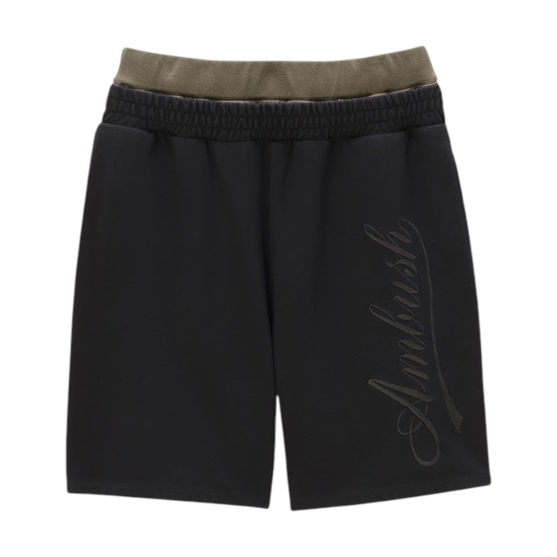 [AMBUSH]LAYERED SWT SHORT PT/BLACK(12115837)