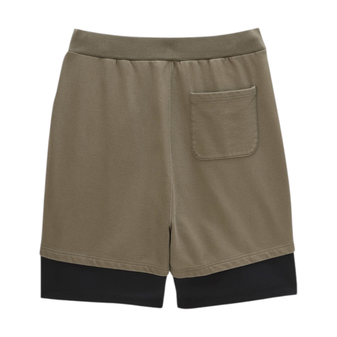 [AMBUSH]LAYERED SWT SHORT PT/BLACK(12115837)