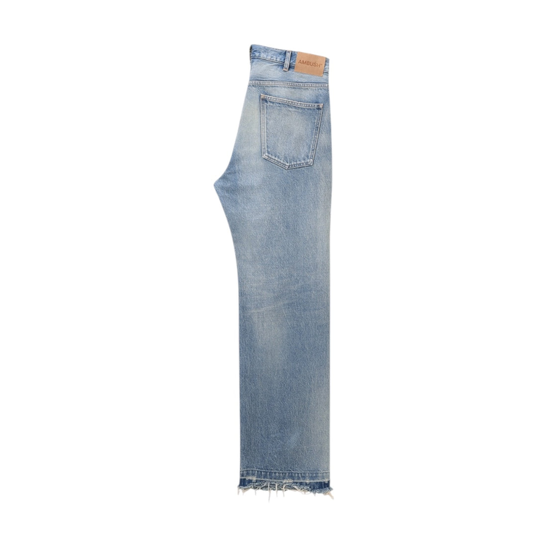 [AMBUSH]CRUSHED DENIM PANTS/L.BLUE(12115848)