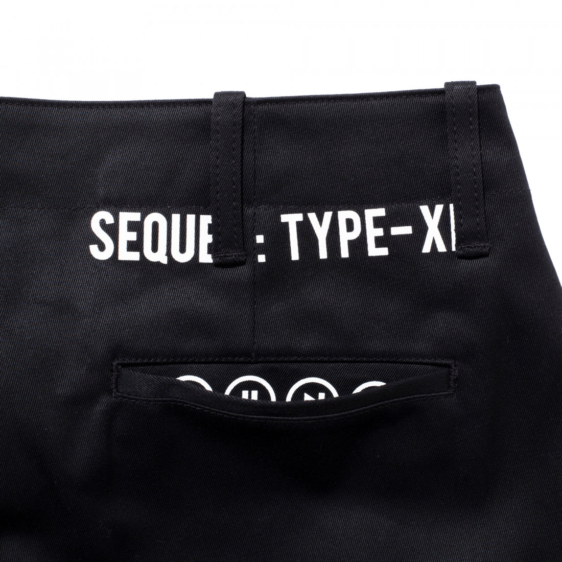 SEQUEL]CHINO PANTS(TYPE-XF)/BLACK(SQ-23AW-PT-05) – R&Co