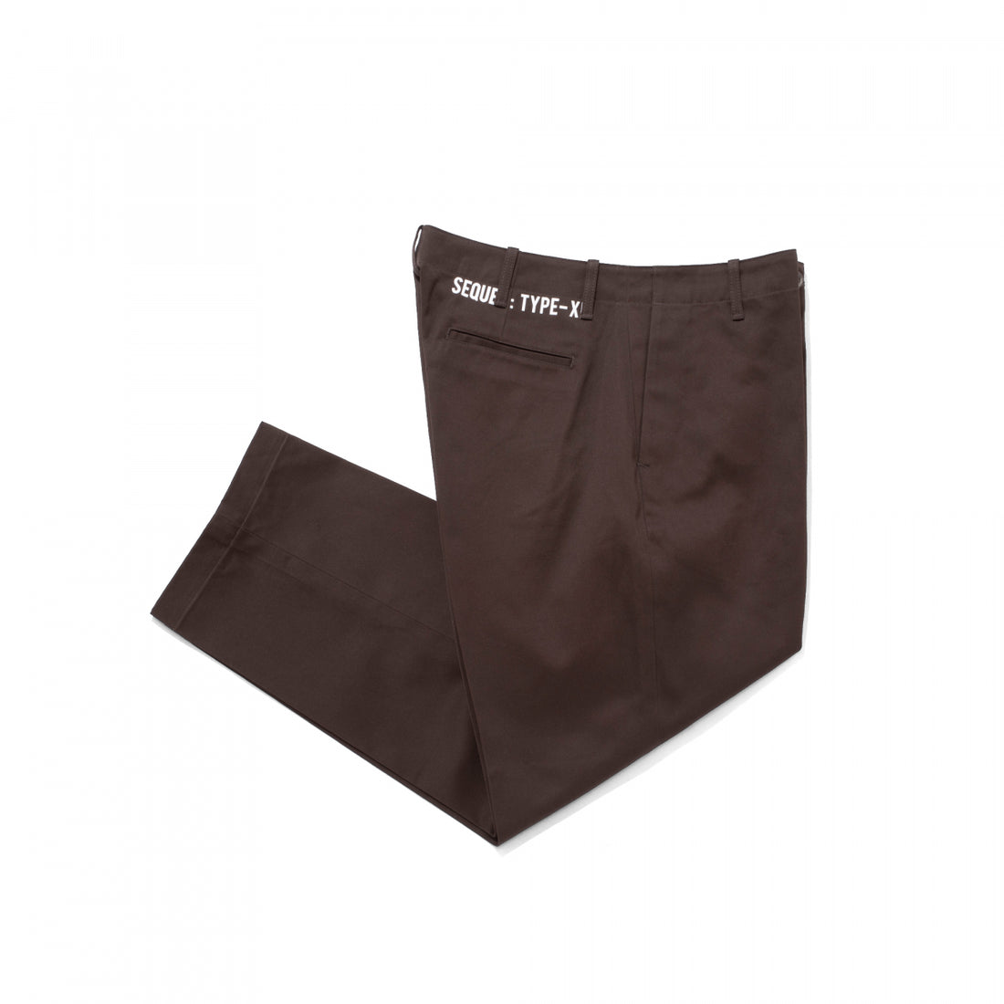 [SEQUEL]CHINO PANTS(TYPE-XF)/BROWN(SQ-23AW-PT-05)