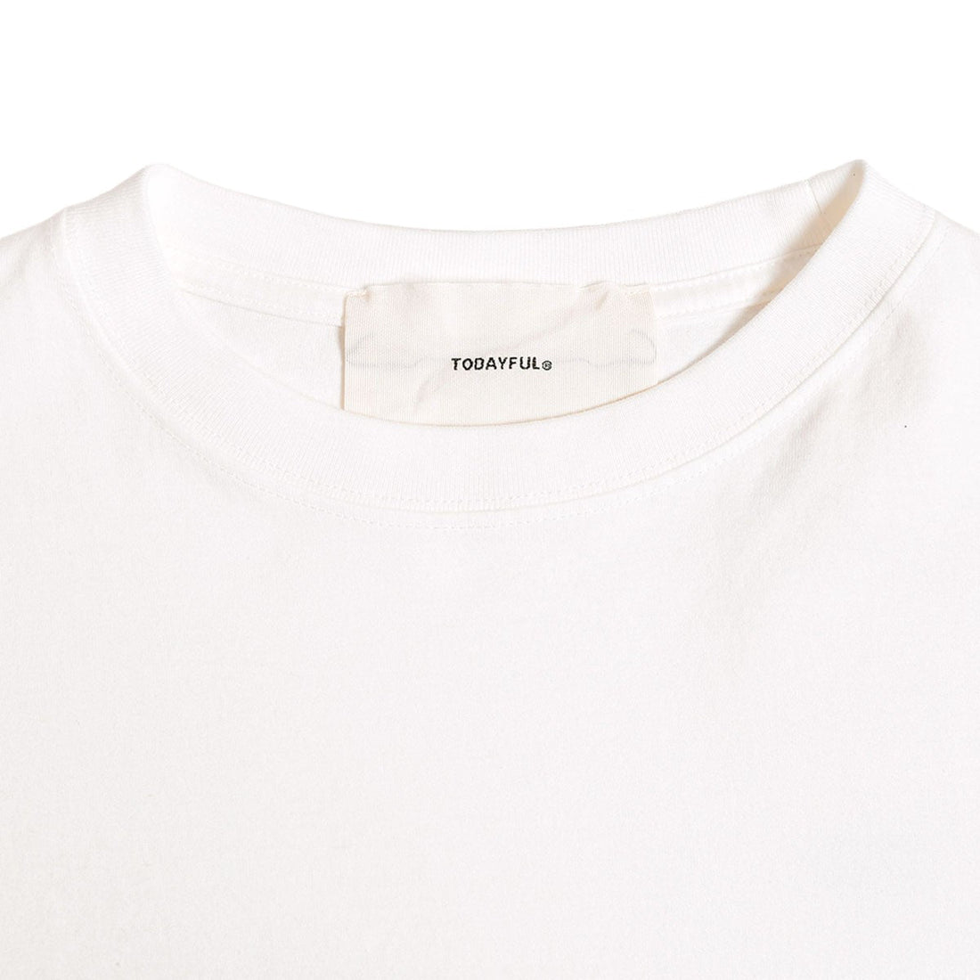 [TODAYFUL]Cropped Cotton T-shirts/WHITE(12410605)