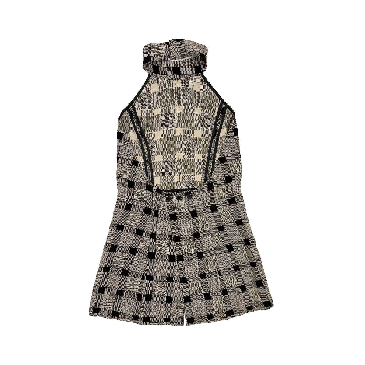 トップス TODAYFUL Halterneck Checkjacquard Tops TODAYFUL（トゥデイフル）の「Halterneck Checkjacquard Tops（タンク