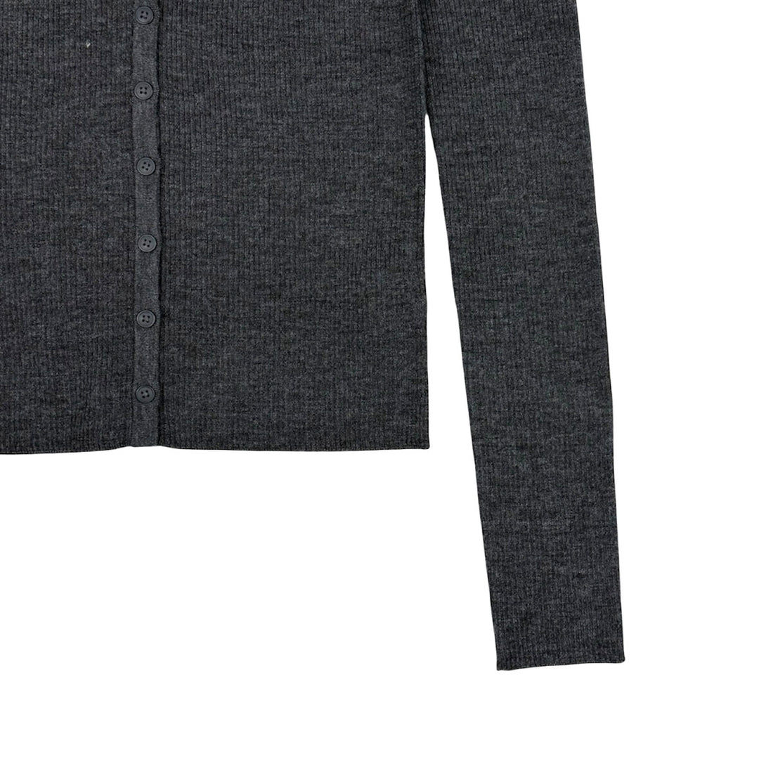 [TODAYFUL]Silkwool Knit Cardigan/CHACOALGRAY(12520501)