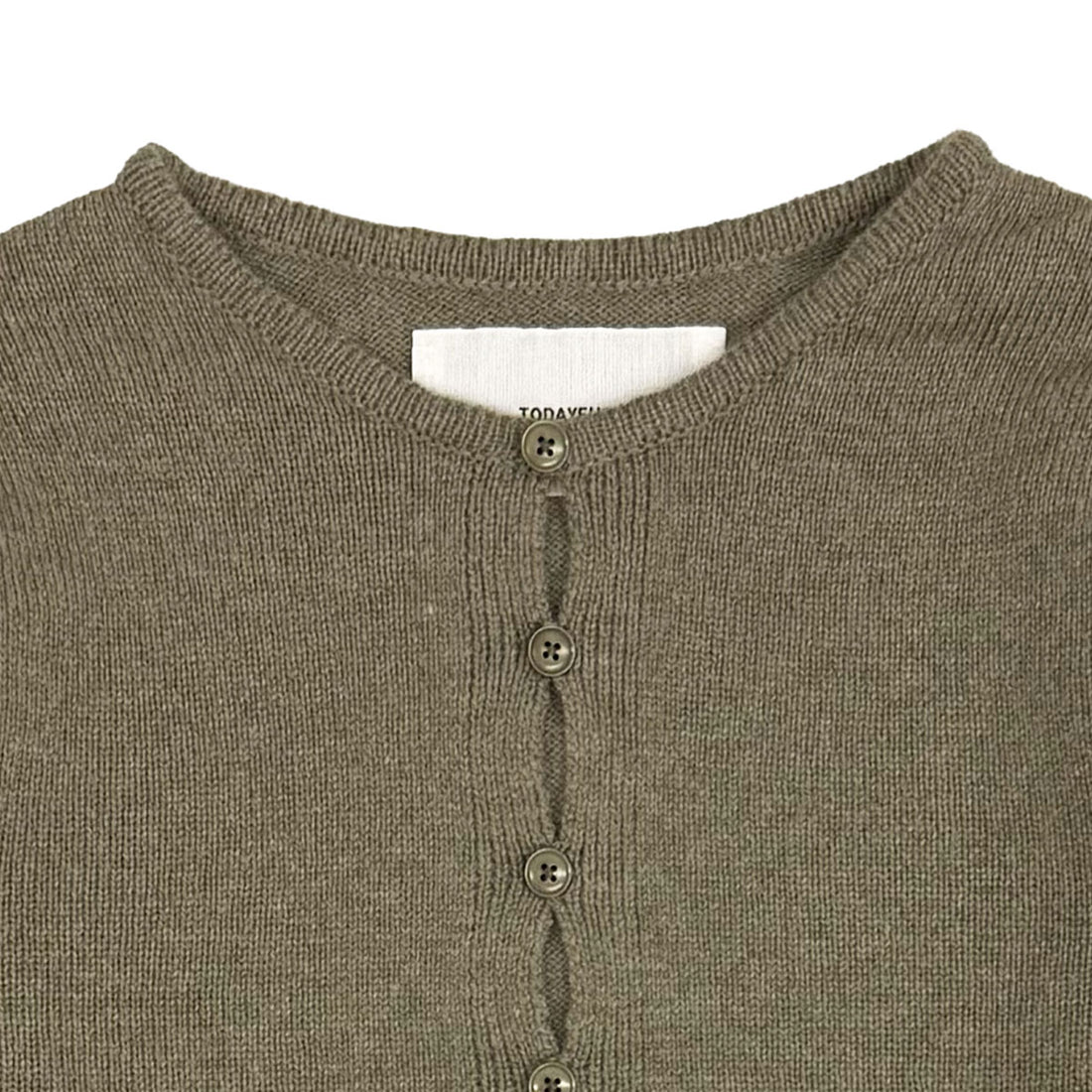 [TODAYFUL]Cashmere Compact Cardigan/OLIVE(12520509)
