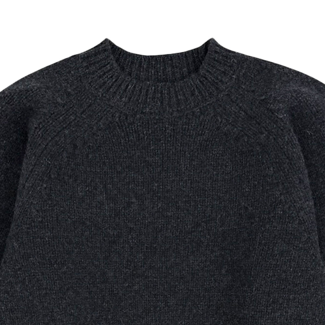 [TODAYFUL]Wool 100％ Raglan Knit/CHACOAL GRAY(12520520)