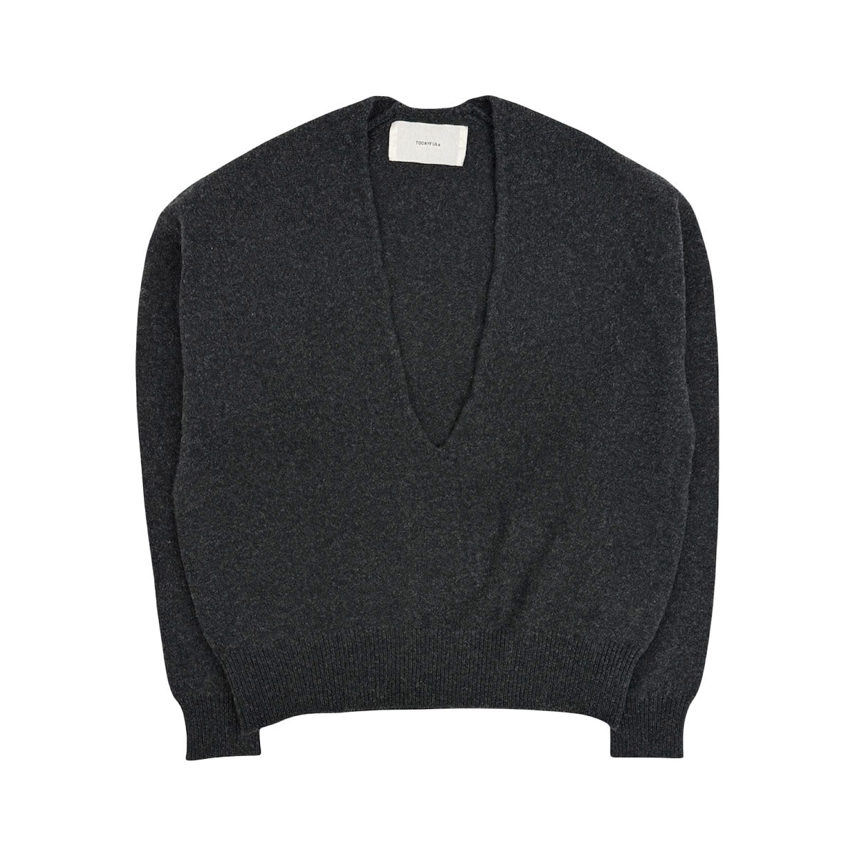 TODAYFUL]Uneck Cashmere Knit/CHACOAL GRAY(12520526) – R&Co.