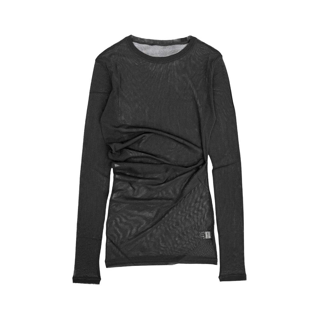 TODAYFUL]Asymmetry Mesh Tops/BLACK(12520611) – R&Co