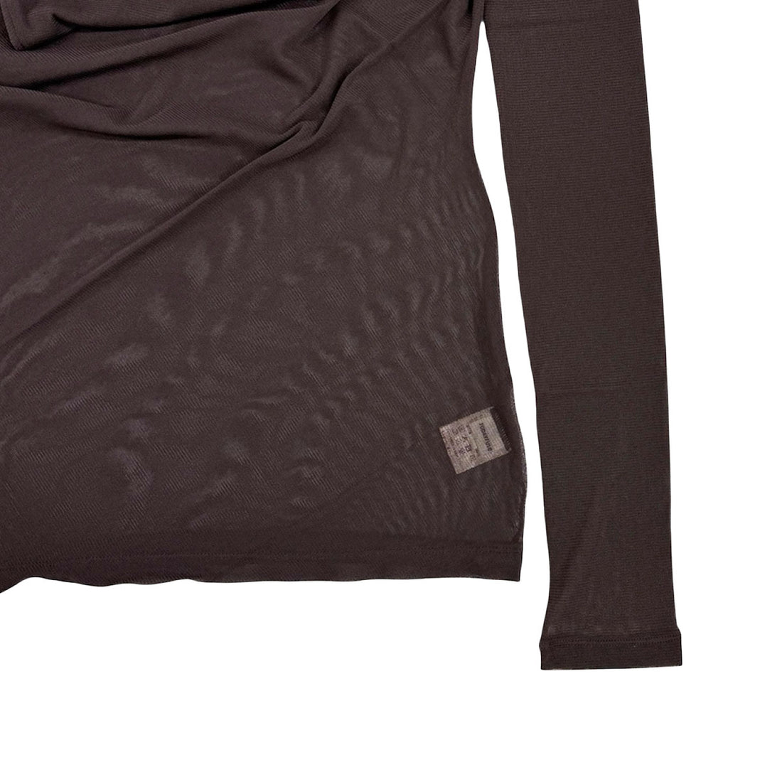 [TODAYFUL]Asymmetry Mesh Tops/CHOCOLATE(12520611)