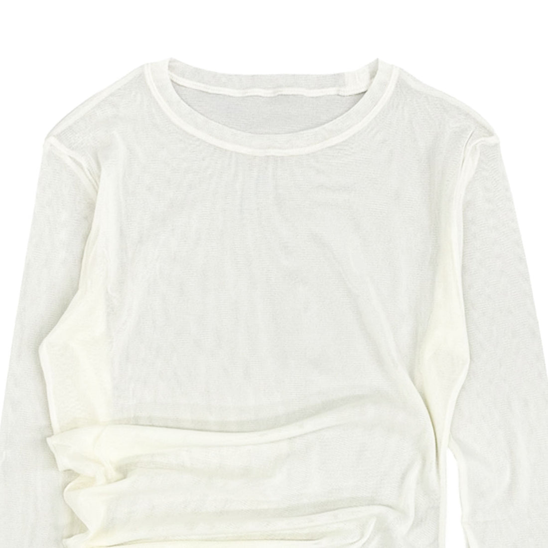 [TODAYFUL]Asymmetry Mesh Tops/ECRU(12520611)