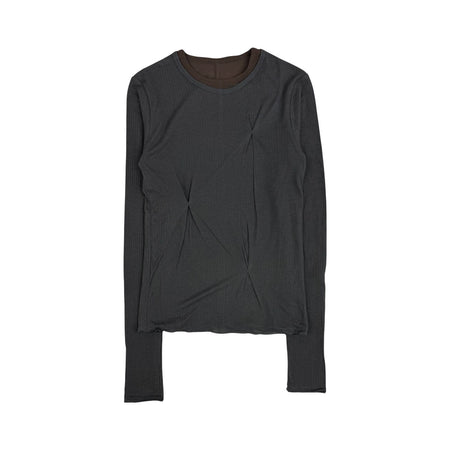 [TODAYFUL]Tuck Layered Long T-shirts/CHACOAL GRAY(12520615)