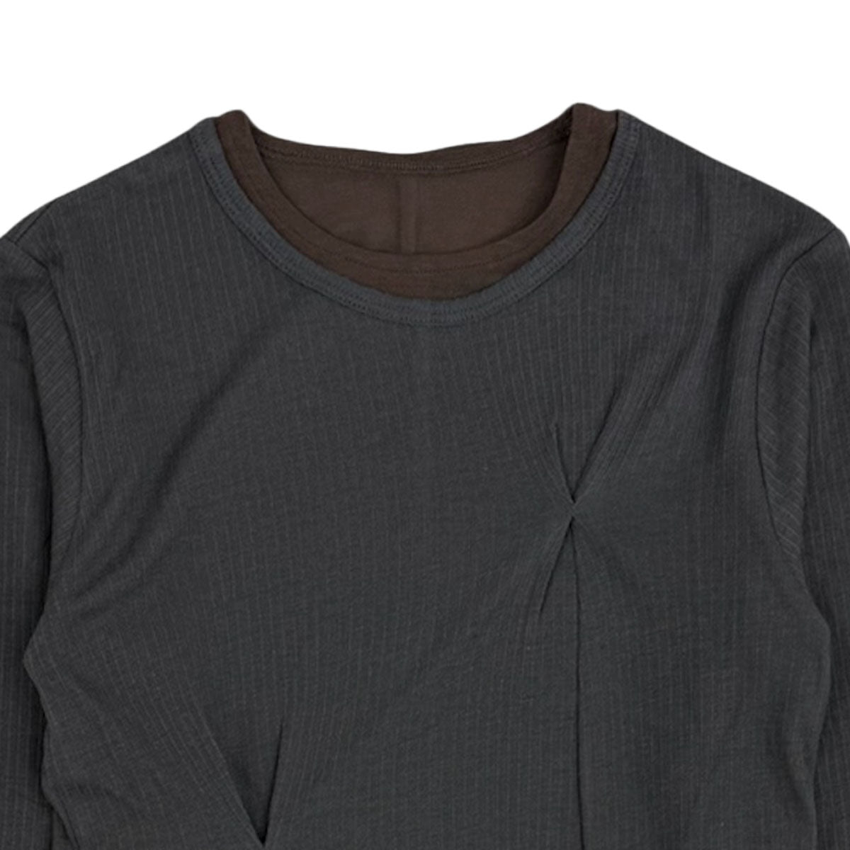 TODAYFUL]Tuck Layered Long T-shirts/CHACOAL GRAY(12520615) – R&Co.