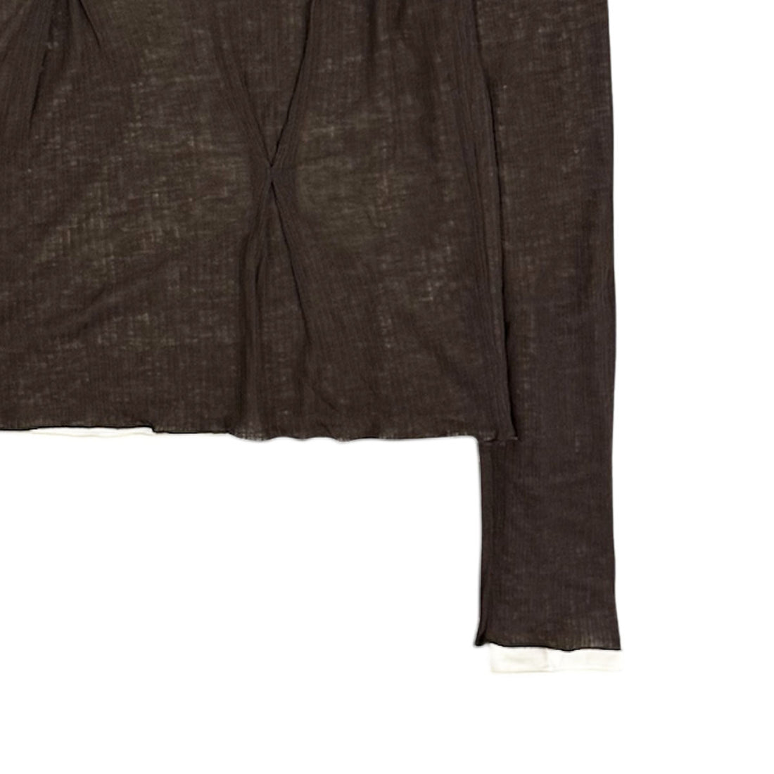 [TODAYFUL]Tuck Layered Long T-shirts/DARK BROWN(12520615)