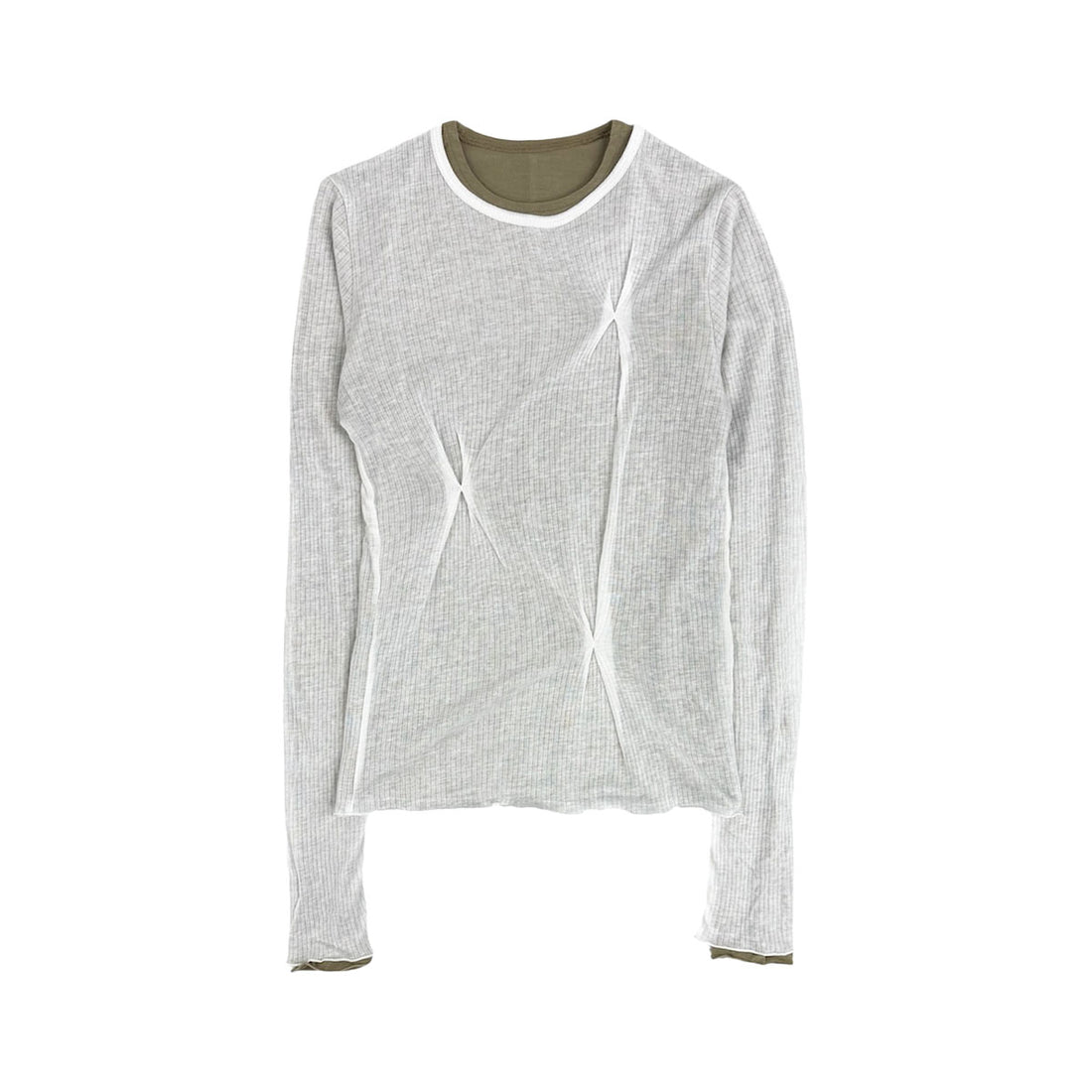 [TODAYFUL]Tuck Layered Long T-shirts/ECRU(12520615)