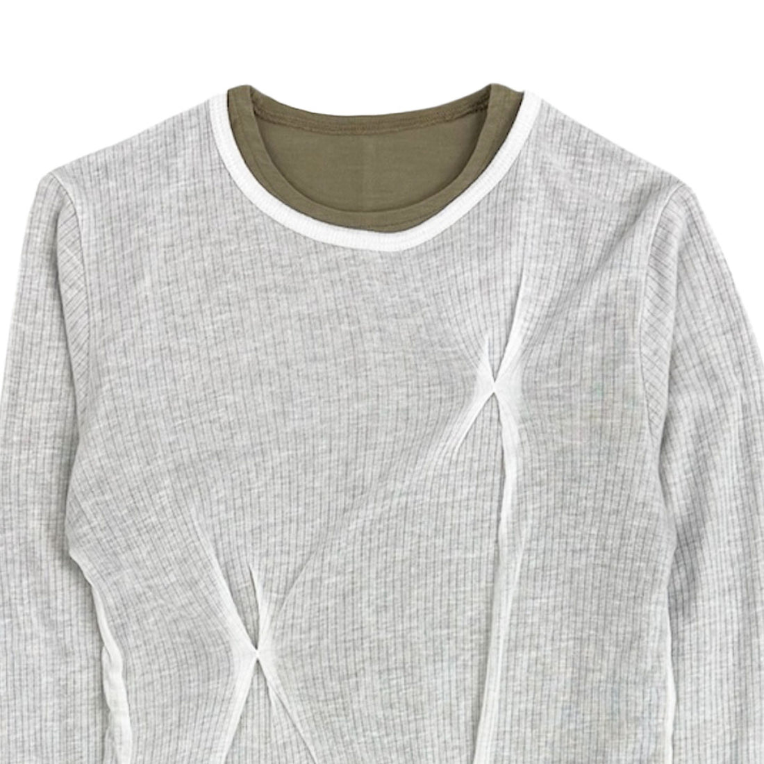 [TODAYFUL]Tuck Layered Long T-shirts/ECRU(12520615)