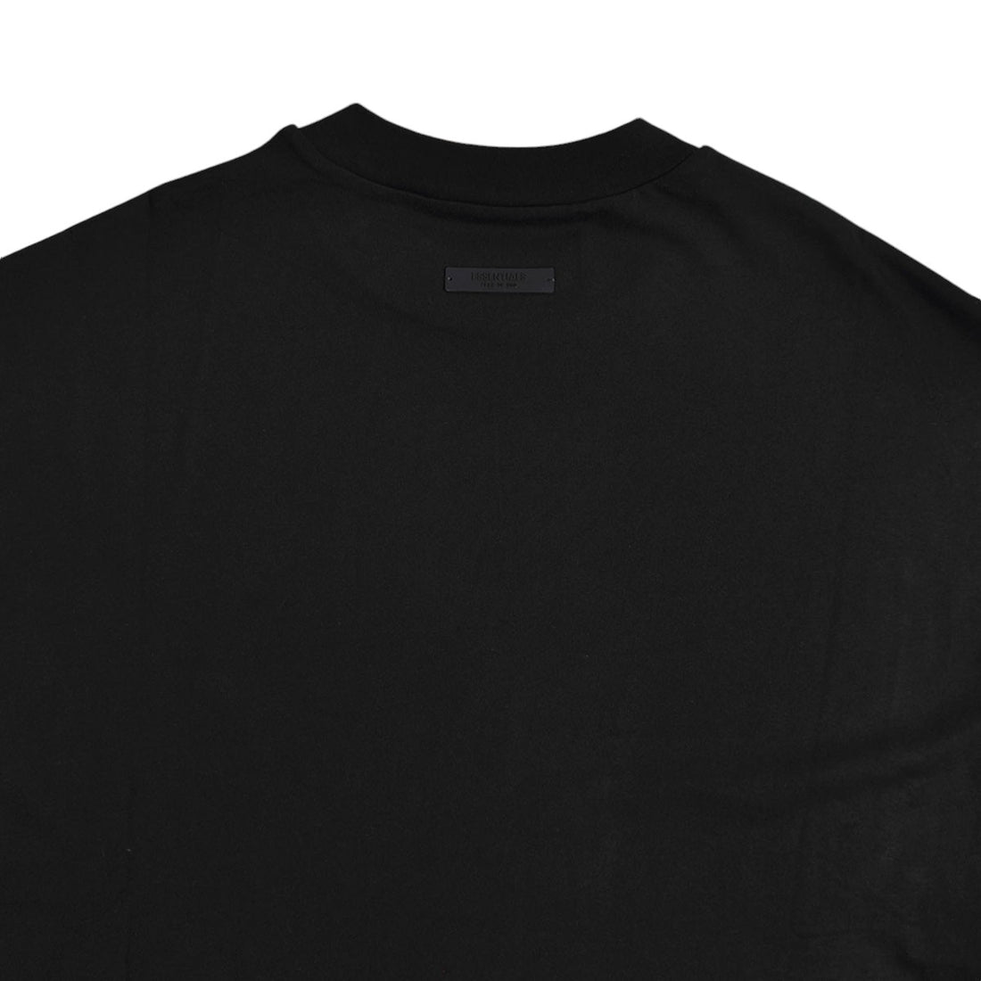 [ESSENTIALS]JERSEY CREWNECK TEE/BLACK(125BT244190F)
