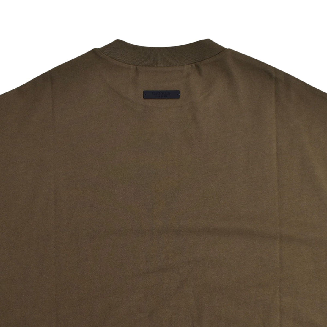 [ESSENTIALS]JERSEY CREWNECK TEE/OLIVE(125BT244194F)
