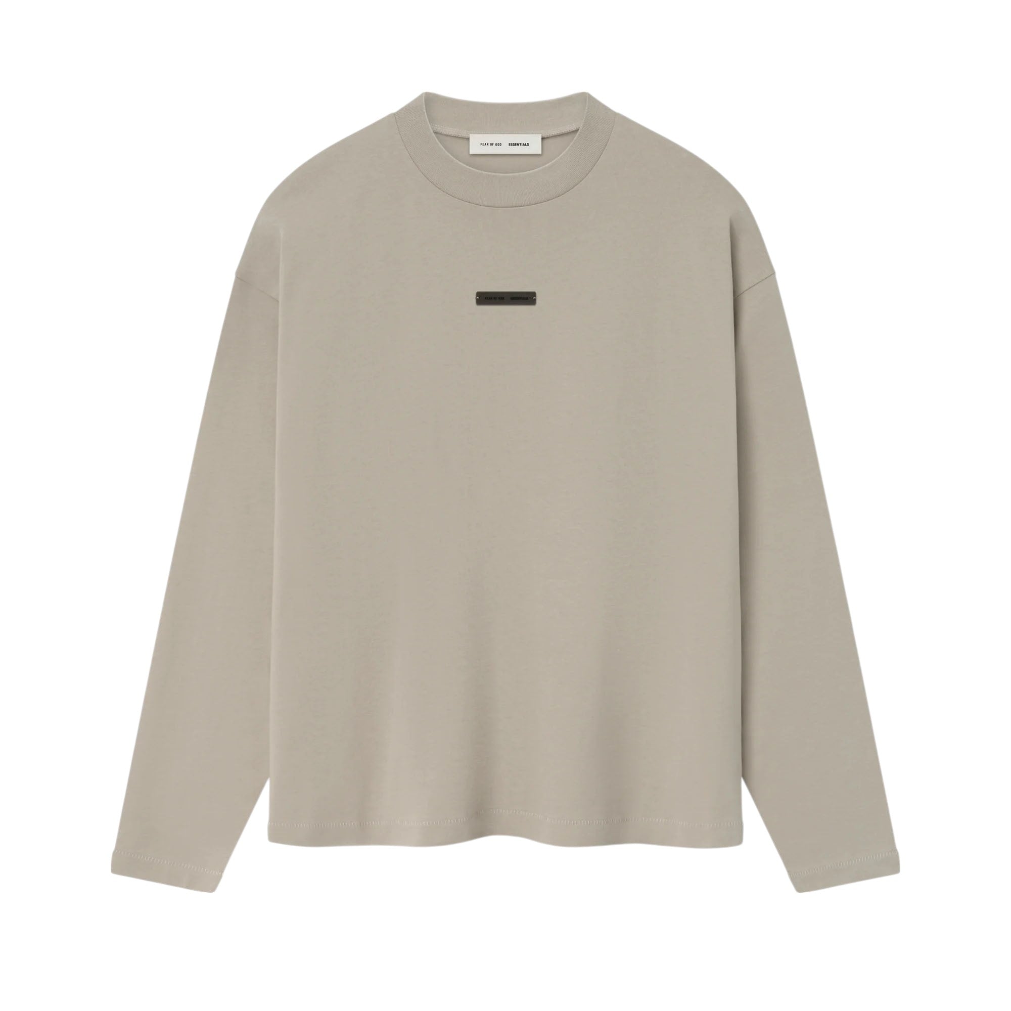 ESSENTIALS]CLASSIC FIT LONG SLEEVE T-SHIRT/TIMBER