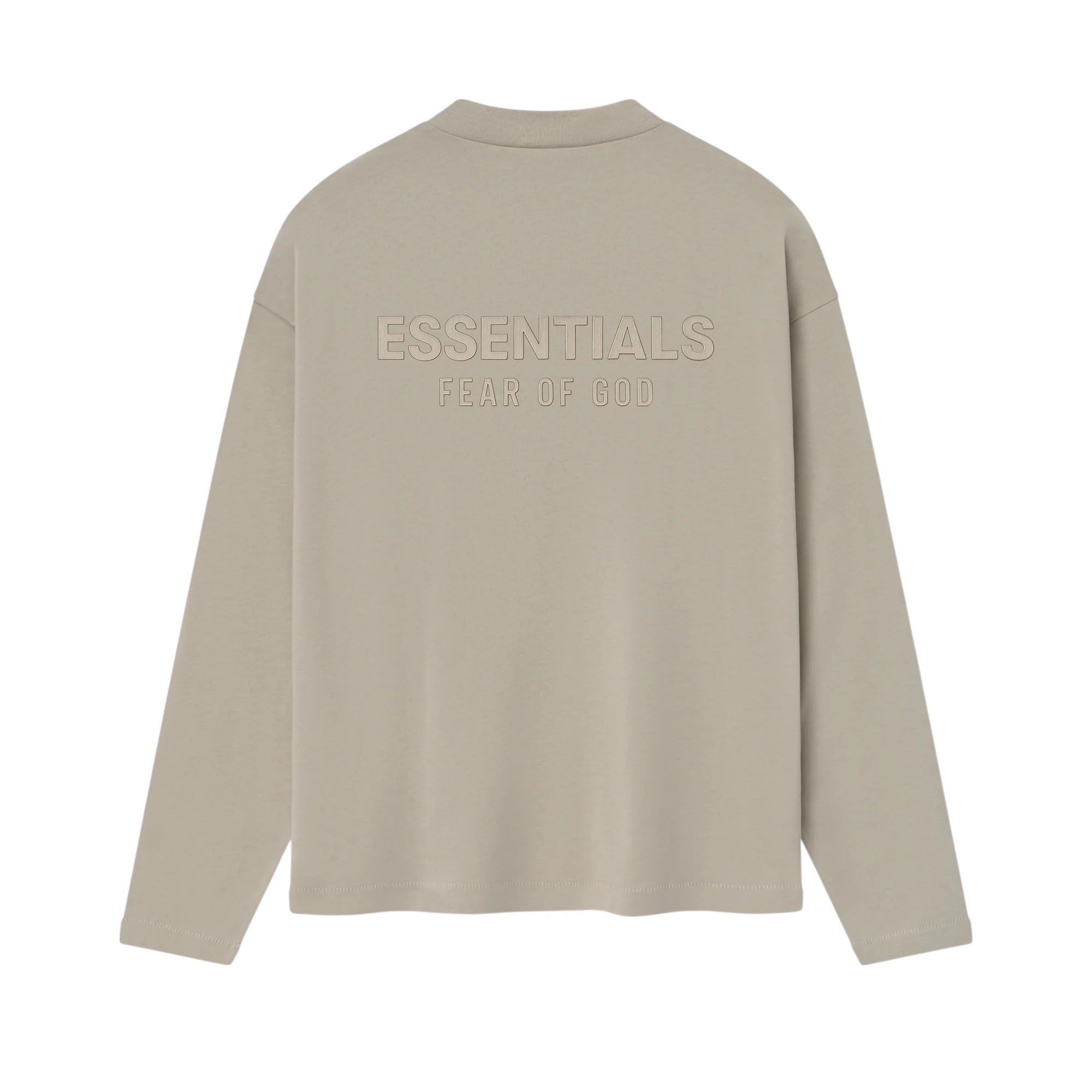 ESSENTIALS]CLASSIC FIT LONG SLEEVE T-SHIRT/TIMBER
