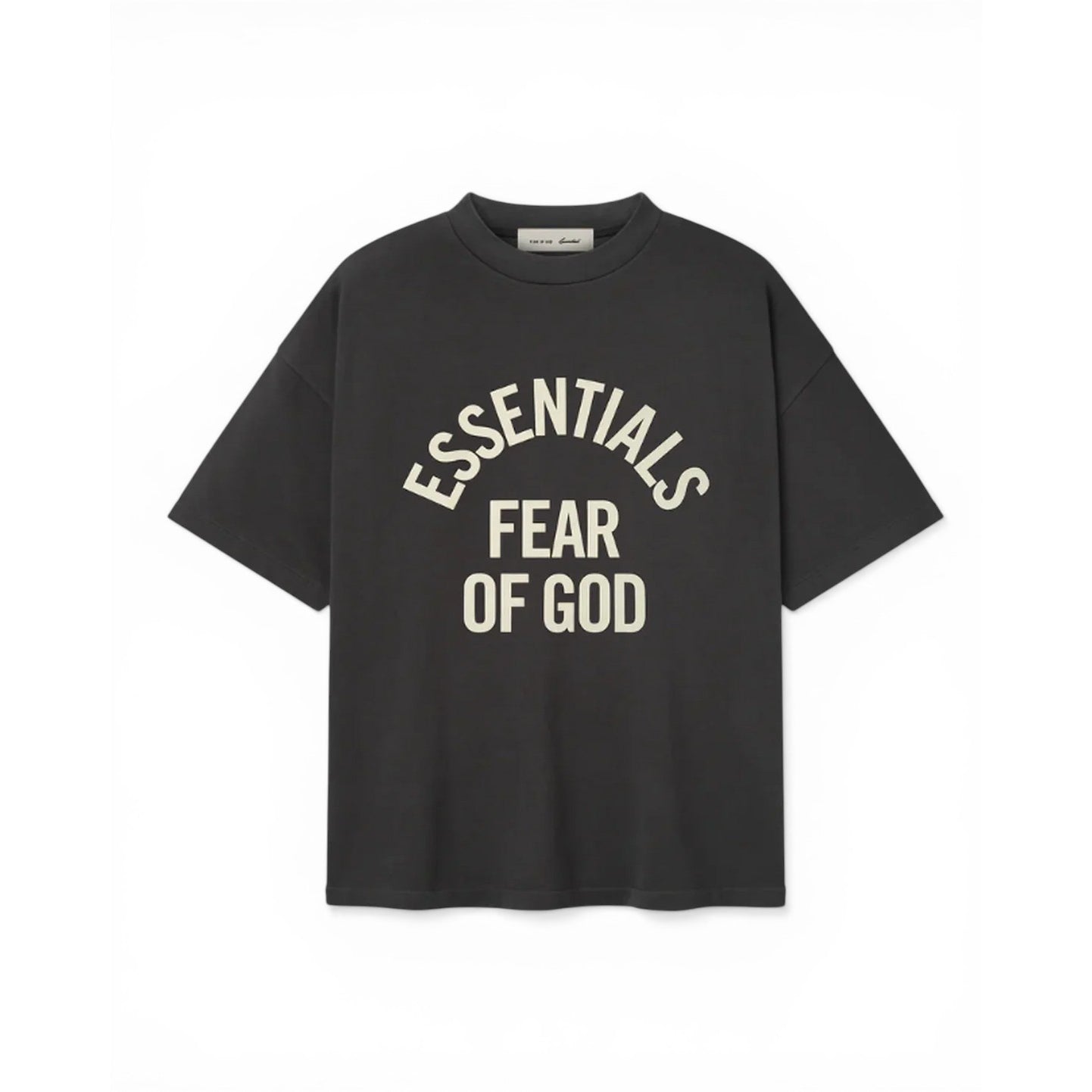 ESSENTIALS]CAMPUS 90'S SHORT SLEEVE TEE/FADED BLACK(125SP262001F
