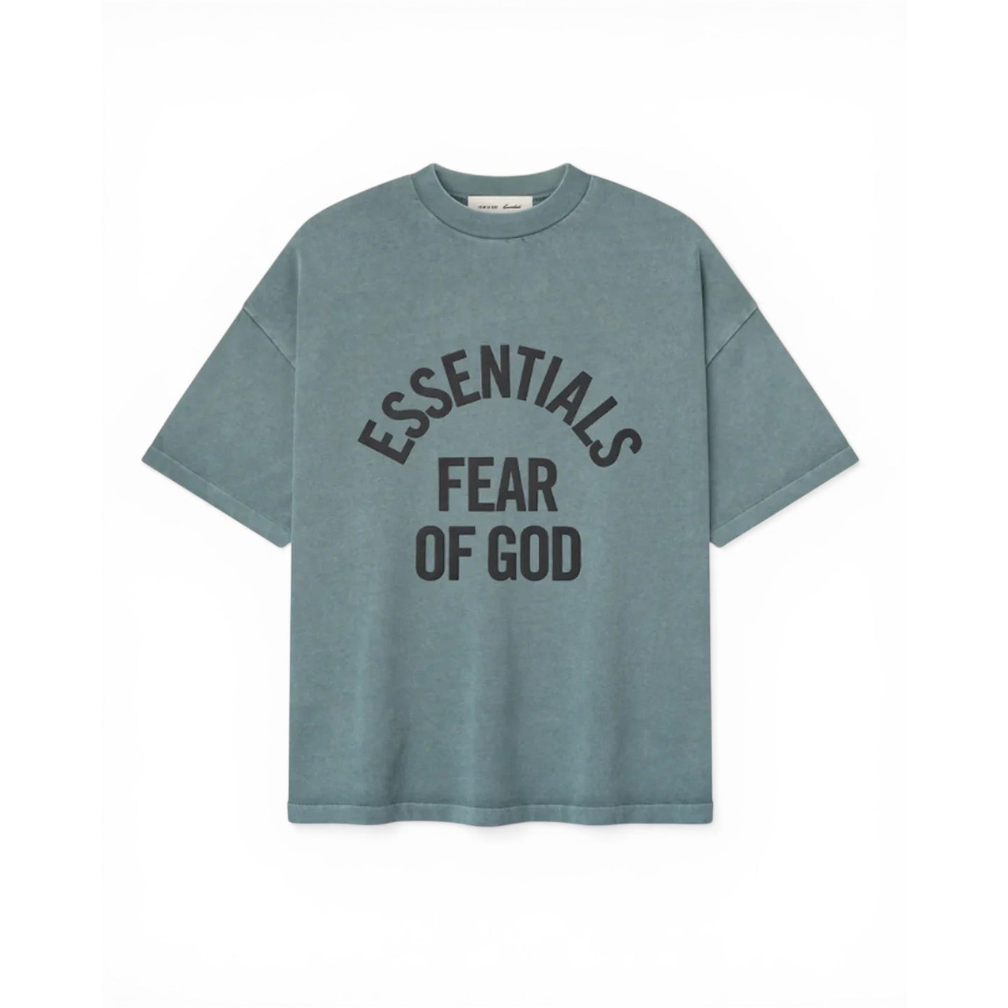 ESSENTIALS]CAMPUS 90'S SHORT SLEEVE TEE/FADED COASTAL(125SP262003F