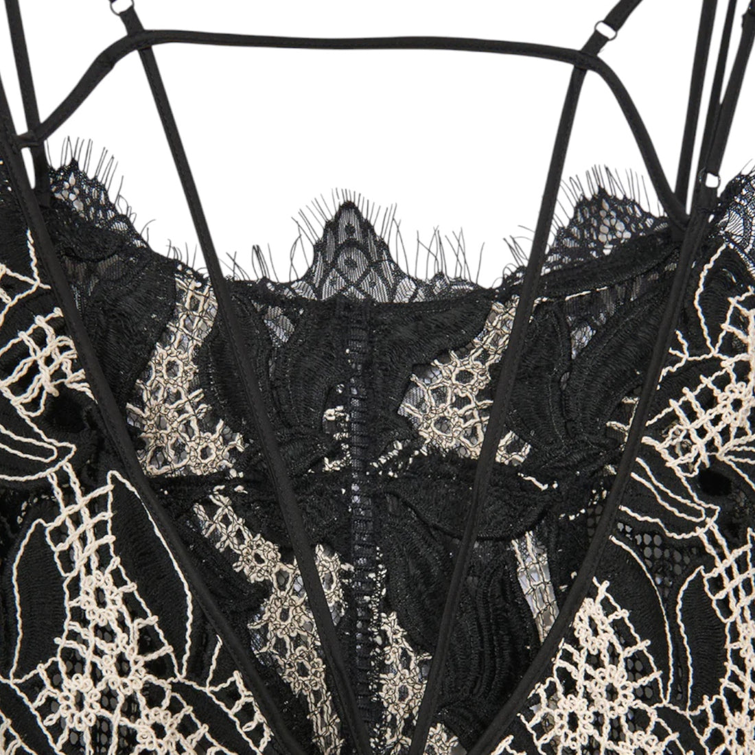 [AULA AILA]CAMISOLE LONG GILET/MULTI(1261-04027)